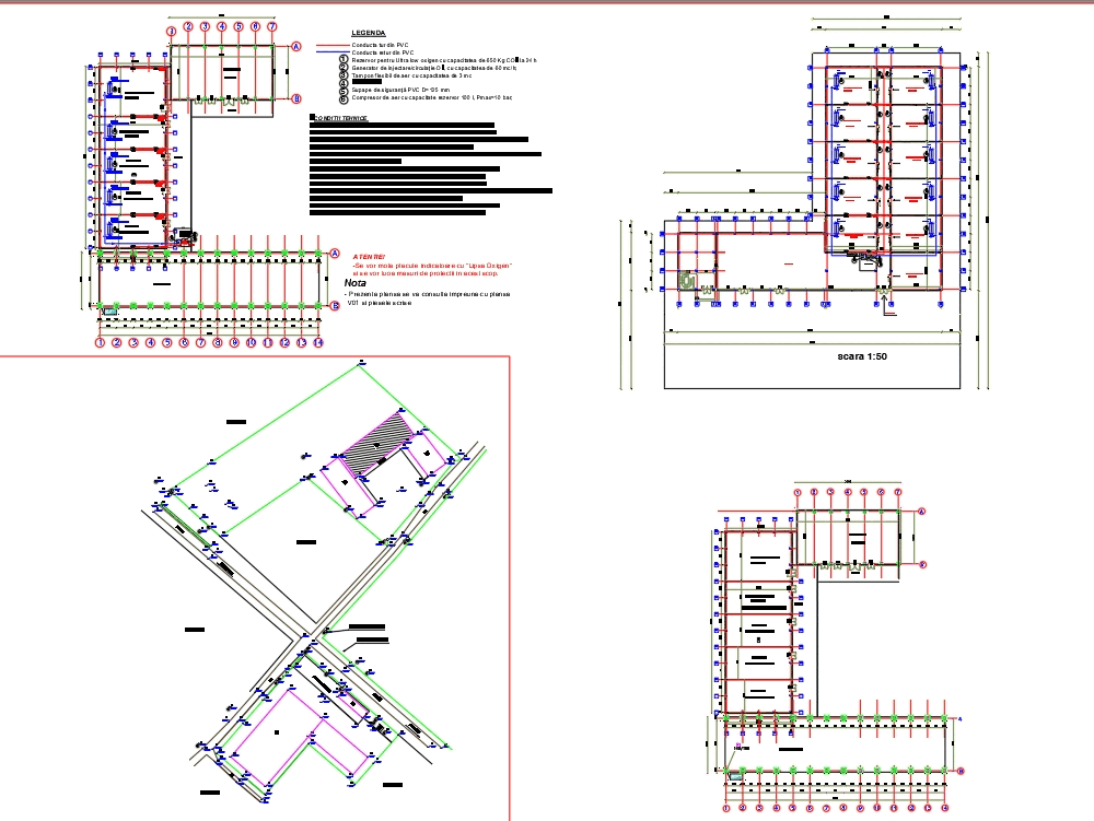 Diagrama de almacenes de refrigeración