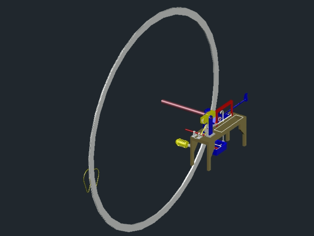 Mechanische Sage 3d Autocad In Autocad Cad 1 54 Mb Bibliocad