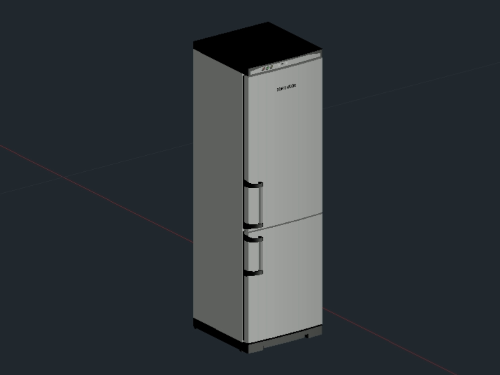 Réfrigérateur Koch-i-noor 3D