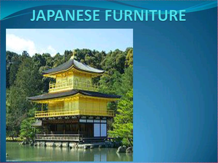 Muebles japoneses