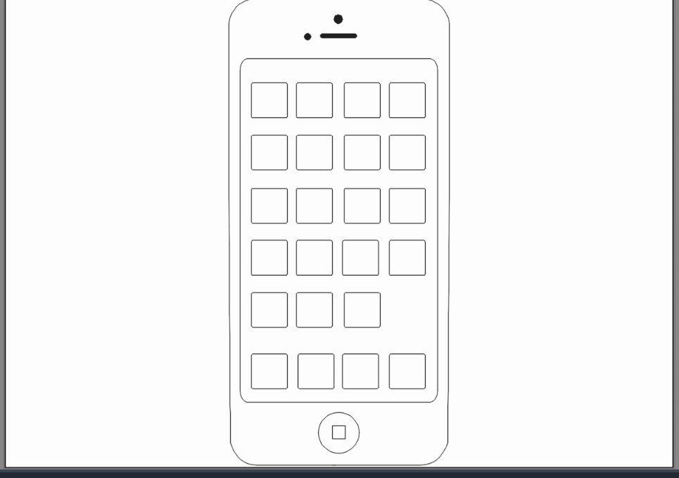 iphone 4s dimensions cad