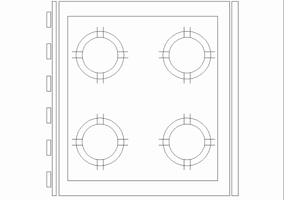 Bloques de cocina en AutoCAD | Descargar CAD gratis (122.64 KB) | Bibliocad