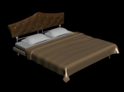 Doppelbett - Schlafzimmer