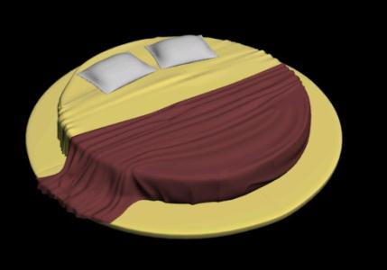 3D Circular bed