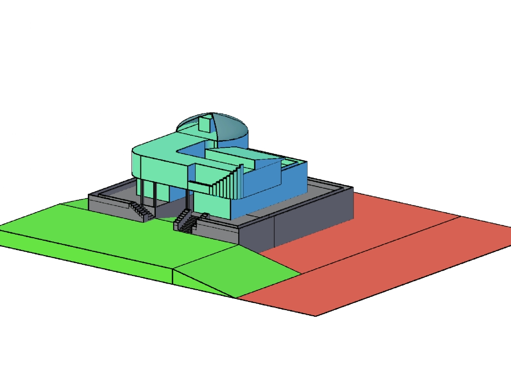 3D Mehrfamilienhäuser