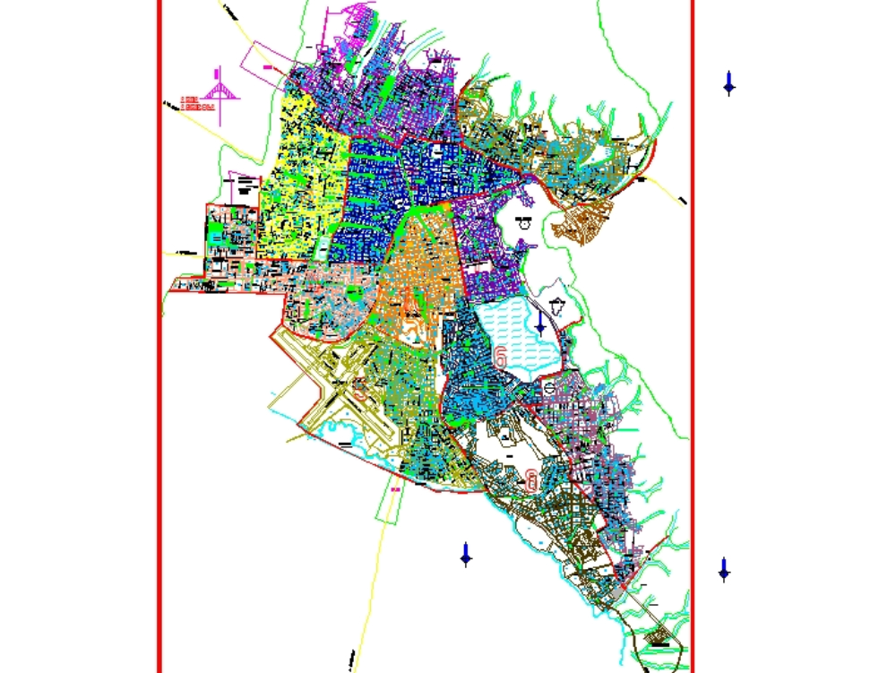 plan urbain de cochabamba