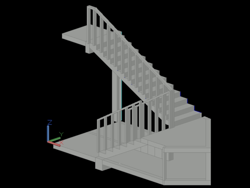 3d staircase