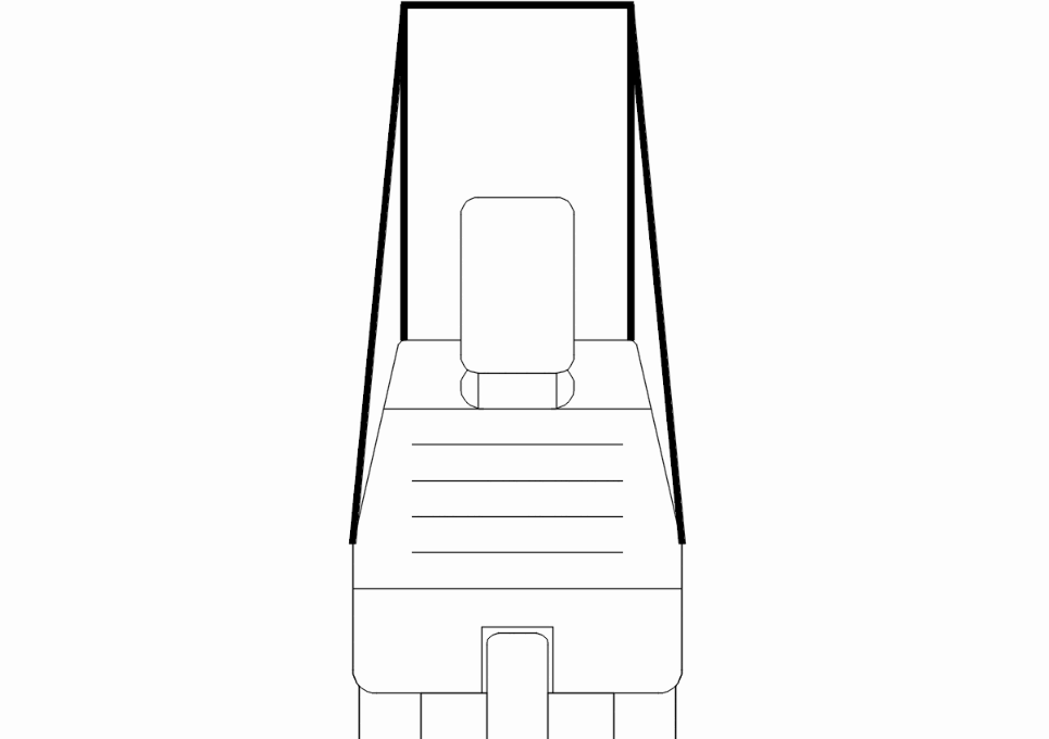 Forklift In Autocad Download Cad Free 46 58 Kb Bibliocad