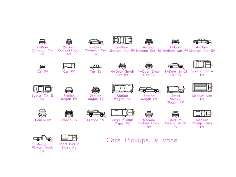 vehicle blocks