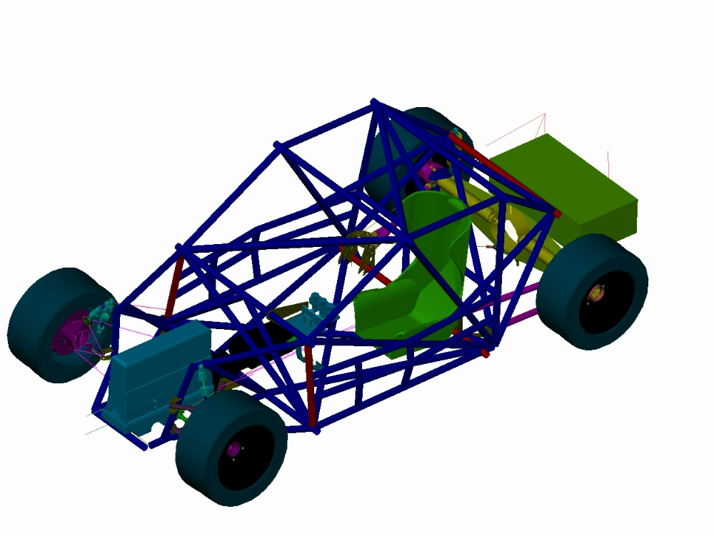 Ford tc structure 3d t