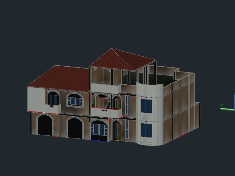 Casa Alcozauca 3D