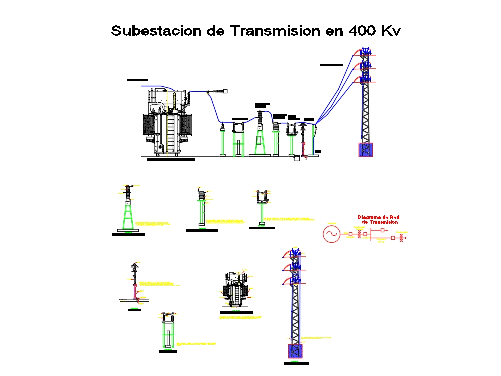 sous-station de transmission