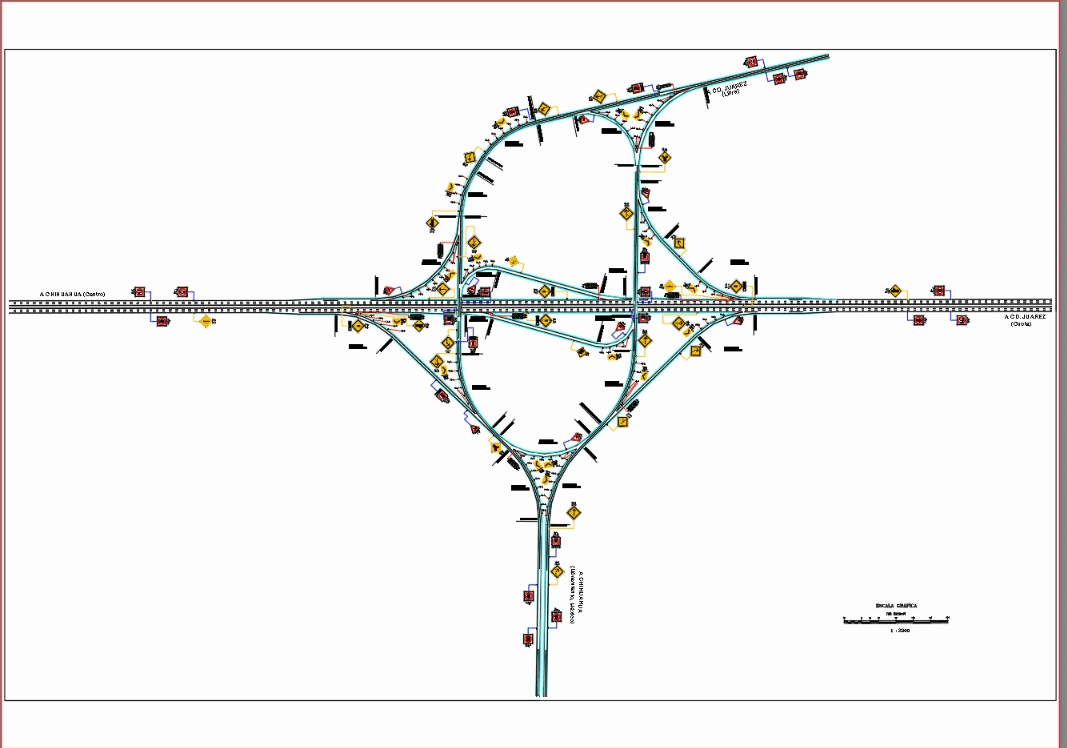 Señalización Vial En Autocad Descargar Cad Gratis 23956 Kb Bibliocad 4626