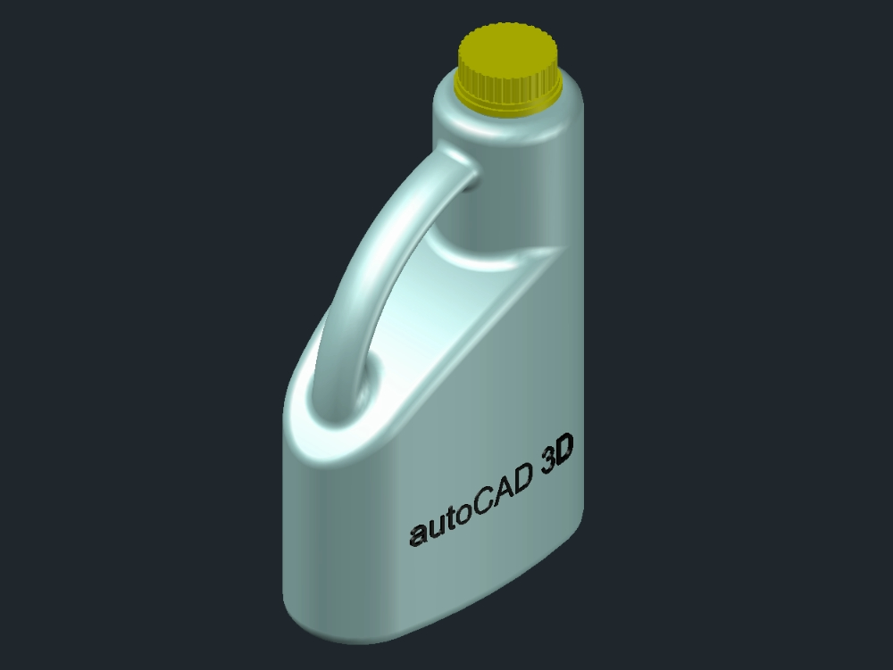 3D-Flasche