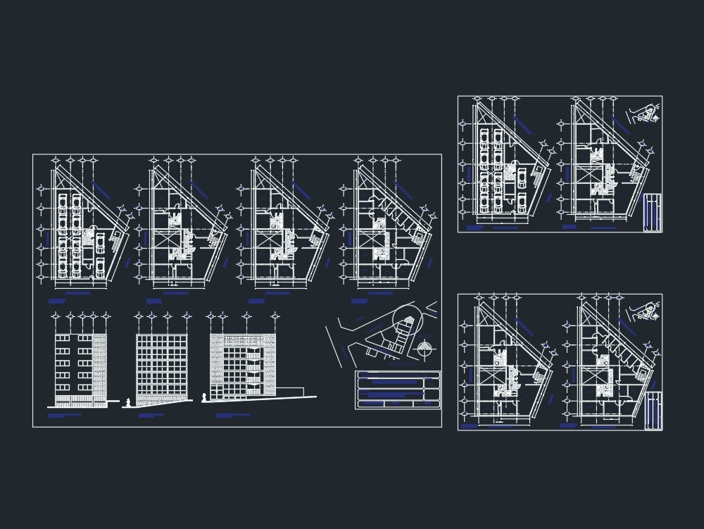 Immeuble 5 Niveaux Dans Autocad Téléchargement Cad Gratuit 61304 Kb Bibliocad 2716