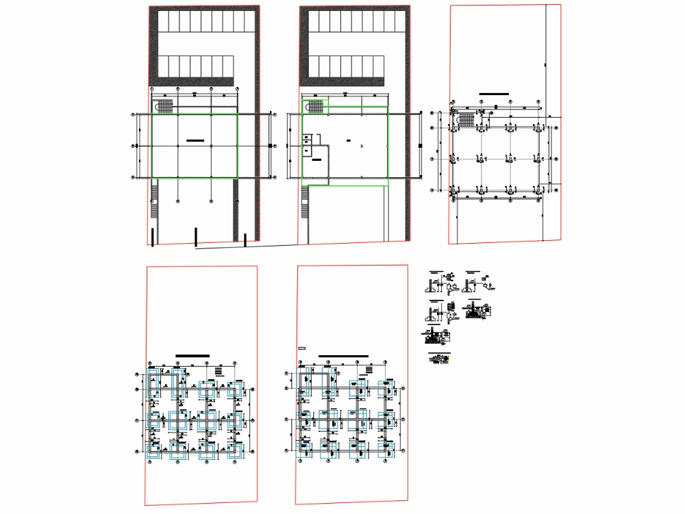 Foundation Details V1 Free Cad Blocks Drawings