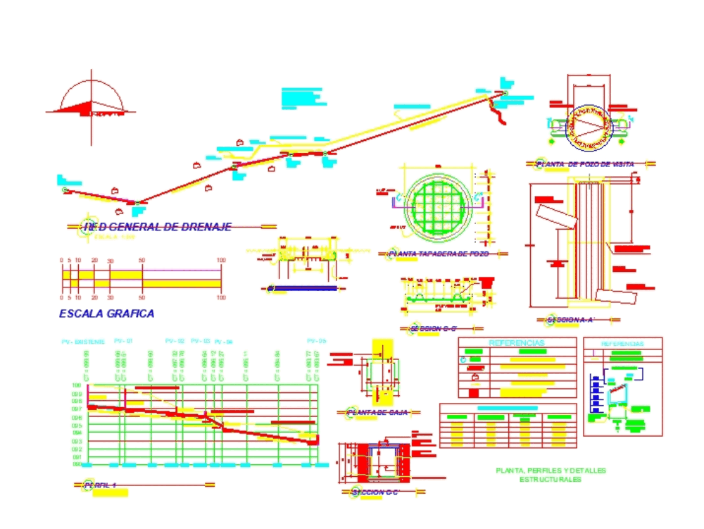 Diseno De Alcantarillado Sanitario En Autocad Cad Kb Bibliocad My Xxx Hot Girl 4347