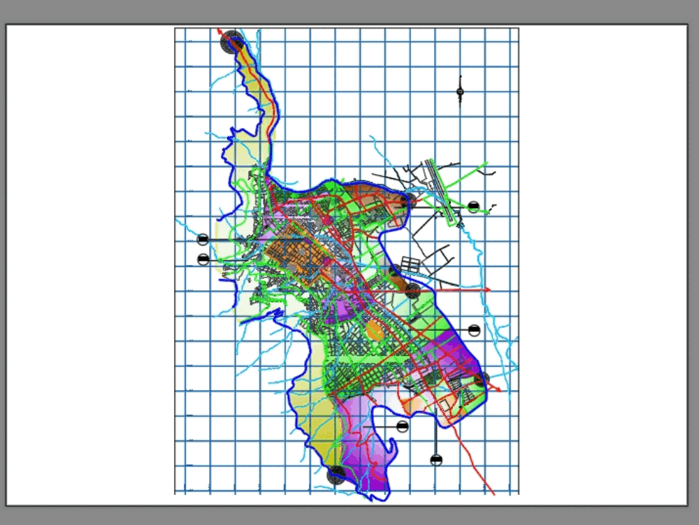 Áreas Estructuración Urbana De Cajamarca (1.49 MB) | Bibliocad