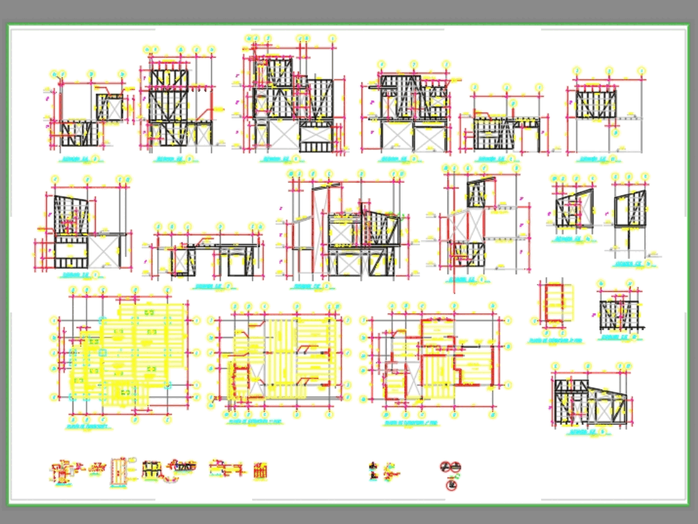 Casa de madera estructura en AutoCAD | Descargar CAD ( KB) | Bibliocad