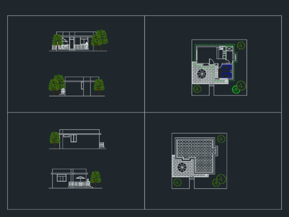 Einfamilienhaus - 1 Modul