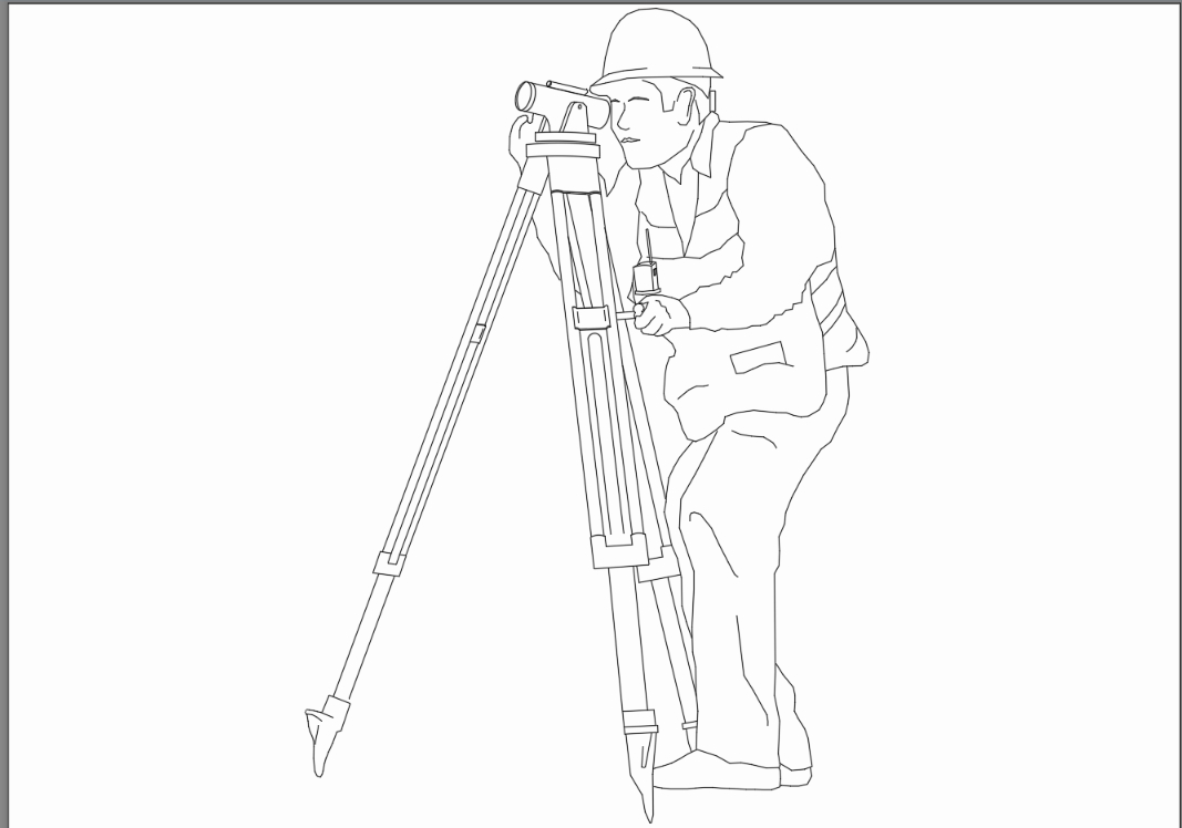surveyor human figure