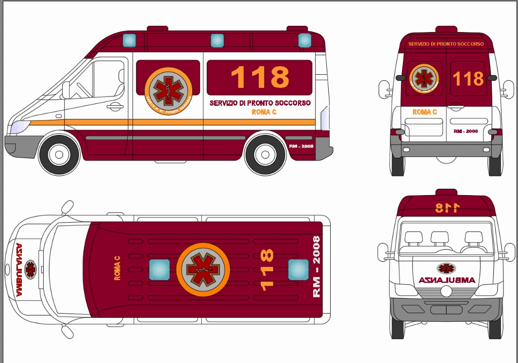 Ambulances in AutoCAD Download CAD free (227 93 KB) Bibliocad Ambulances in AutoCAD Download CAD free (227 93 KB) Bibliocad