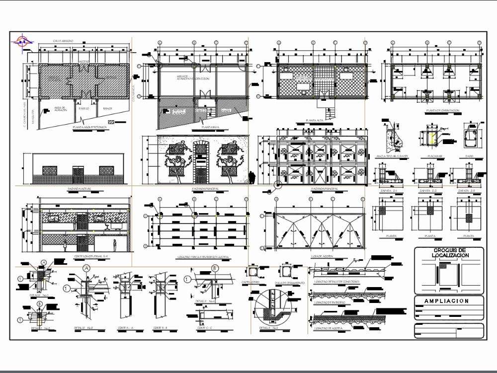 Construction details of offices