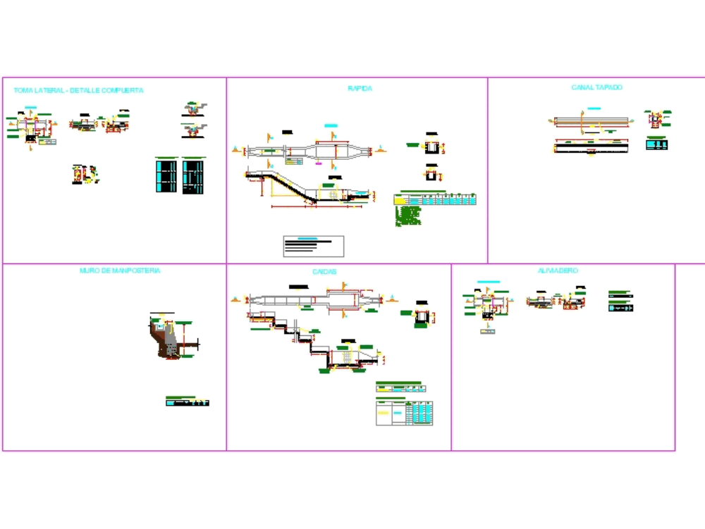 Detalles Hidraulicos En Autocad Descargar Cad 105 Mb Bibliocad 5402