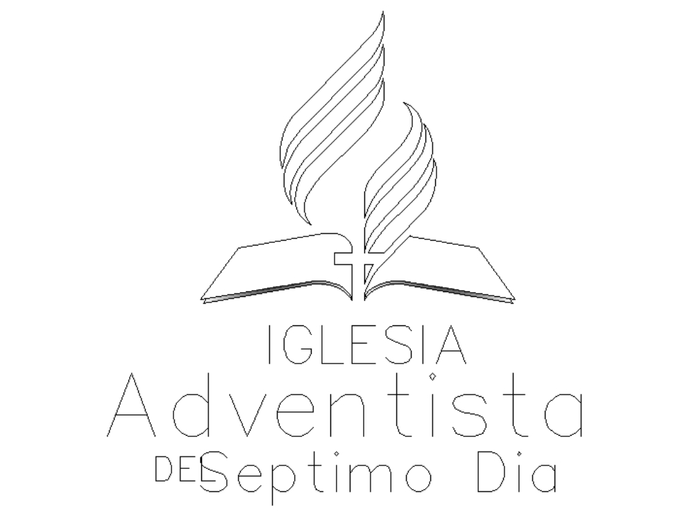 Logotipo da igreja adventista do sétimo dia.