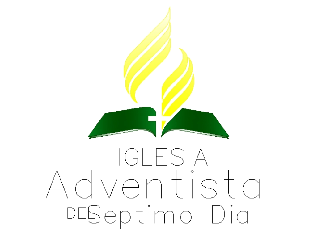 Logotipo da igreja adventista do sétimo dia.