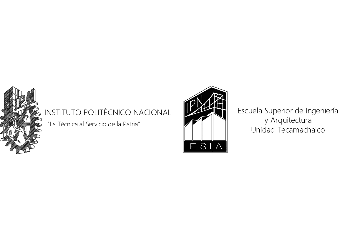 Logo ipn; esia tec.