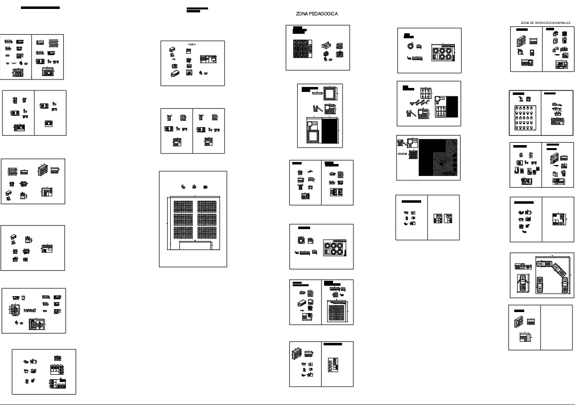 Vários Móveis Em Autocad Baixar Cad Grátis 1 13 Mb Bibliocad