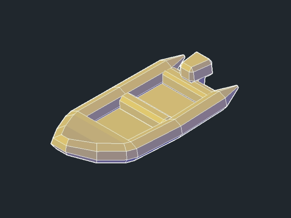 bateau bateau 3D