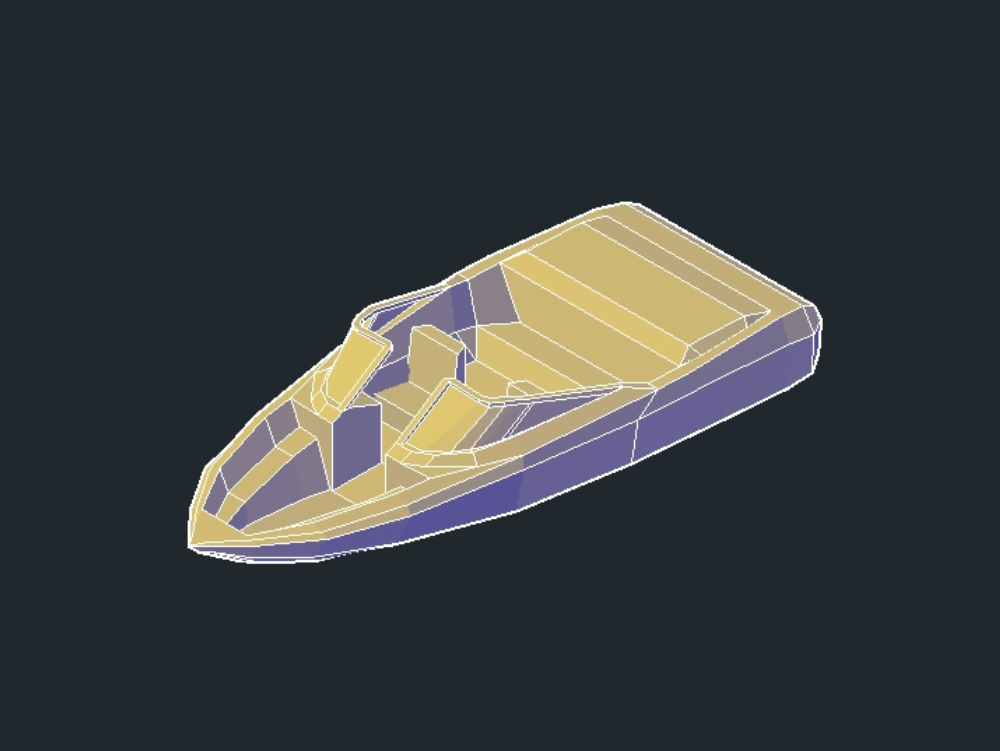 bateau 3D