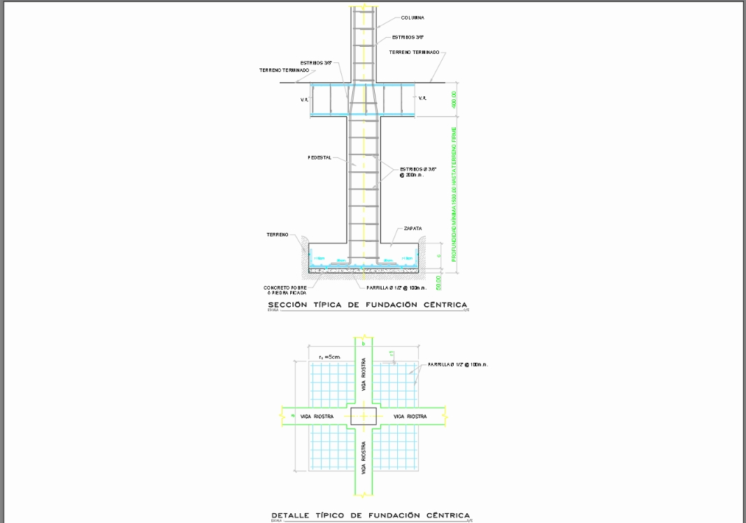 Solved Prepare detailed estimate of a RCC column and footing | Chegg.com