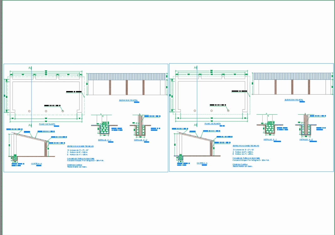 Shed plan in AutoCAD Download CAD free (128.35 KB ...