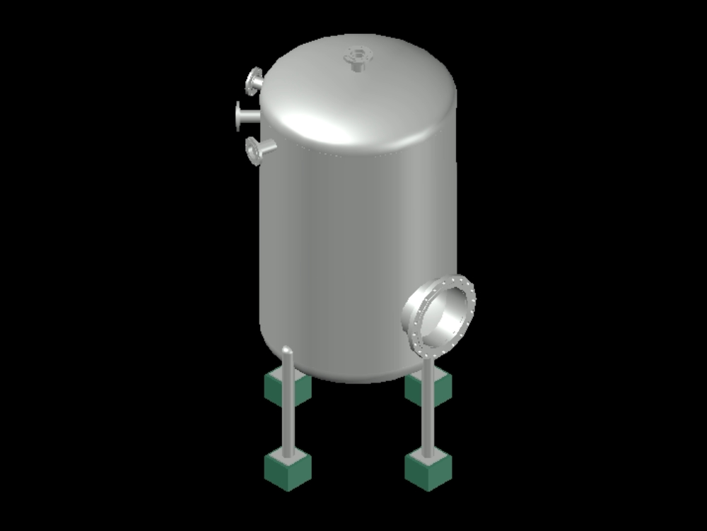 3d atmospheric pressure tank