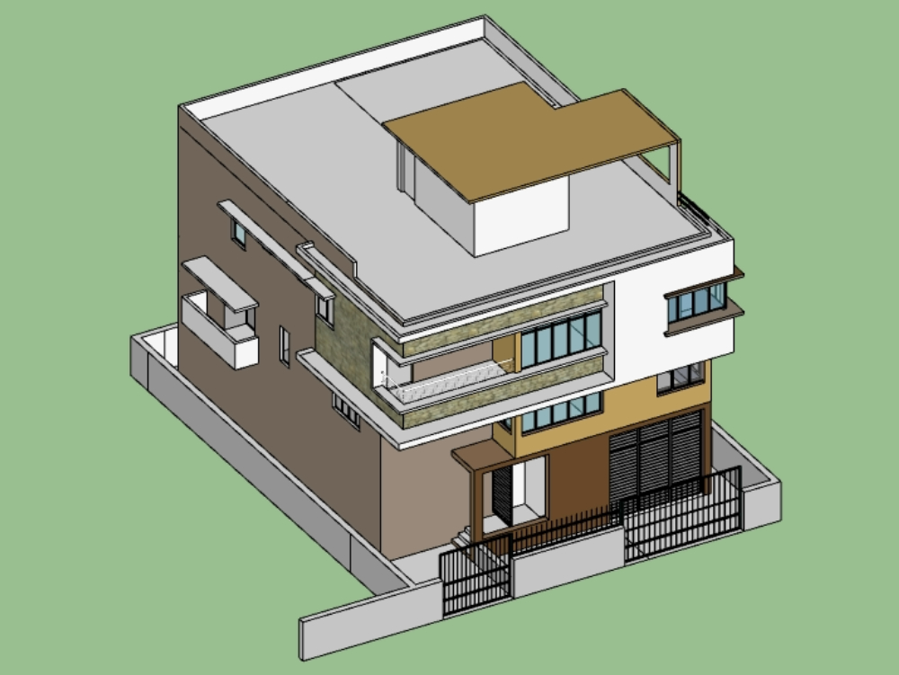 RESIDENTIAL HOUSE 3D