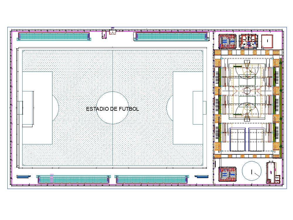 FOOTBALL STADIUM IS BORN