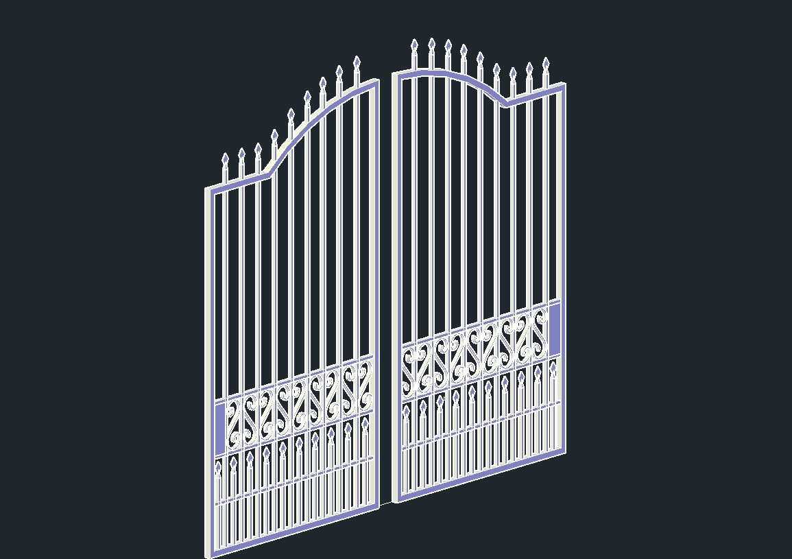 portão 3D