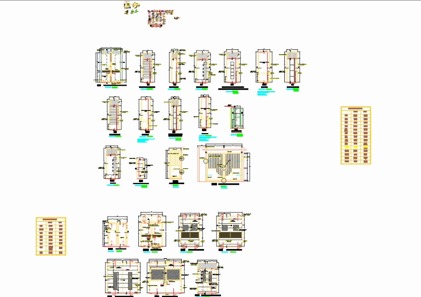 Plano de puertas - Detalles Constructivos