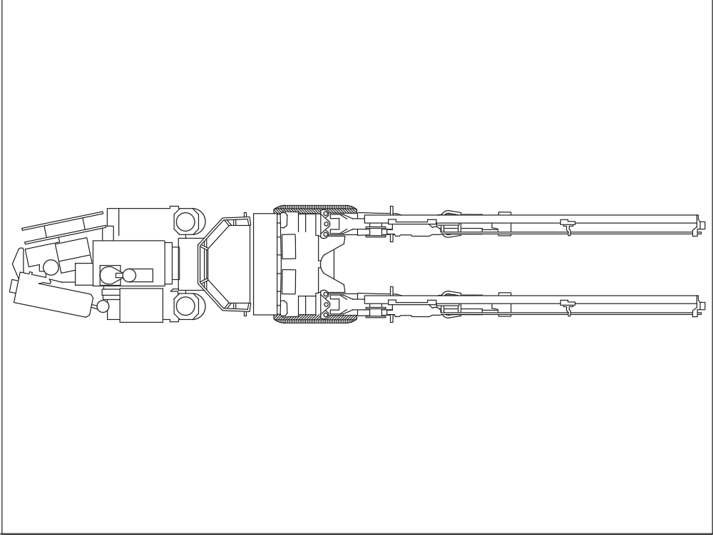 Jumbo drill in AutoCAD Download CAD free (81.35 KB) Bibliocad