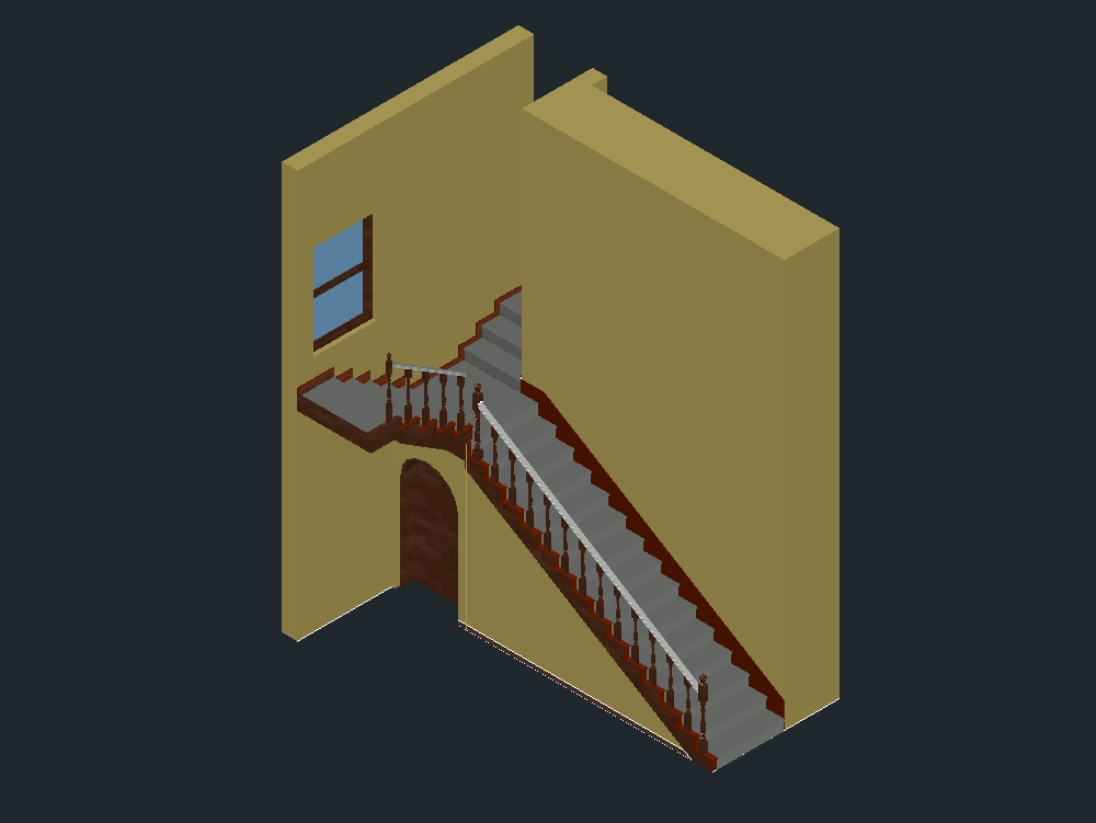 espace d'escalier