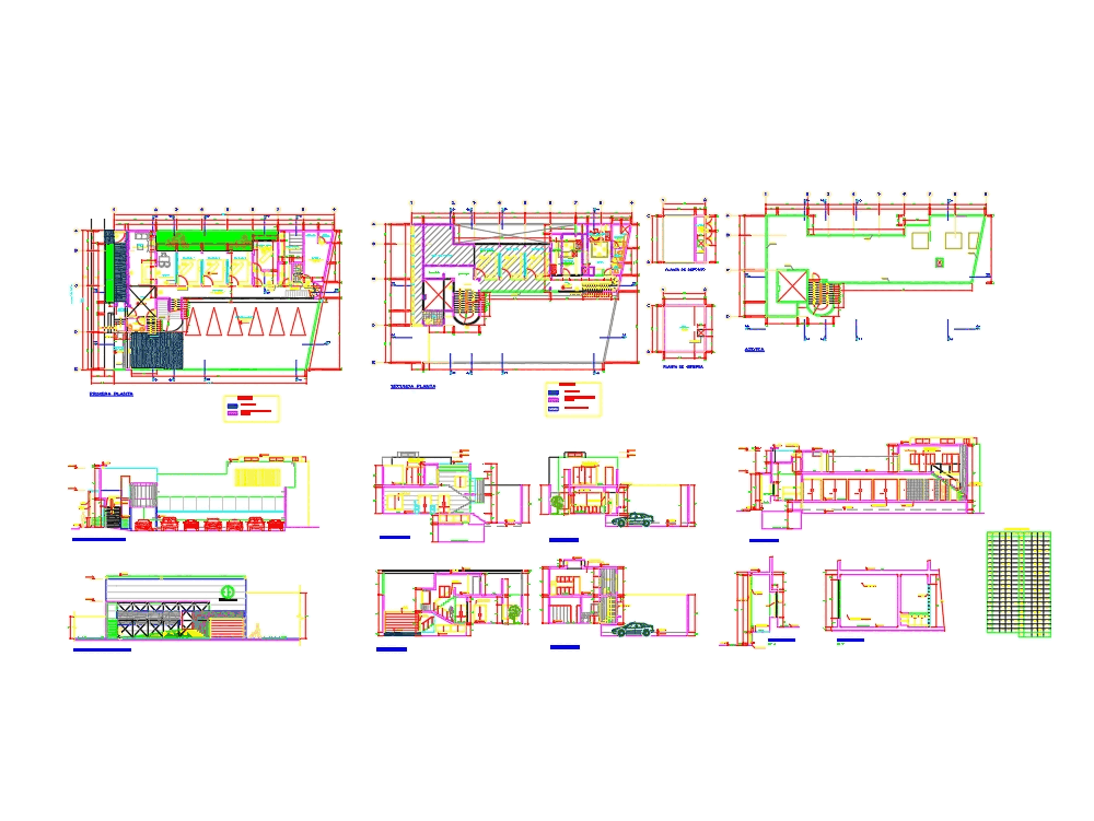 Clinica dental de 400m2 en AutoCAD Descargar CAD (1.01 MB) Bibliocad