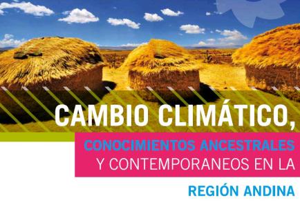 Changement climatique dans les zones de conception andinas