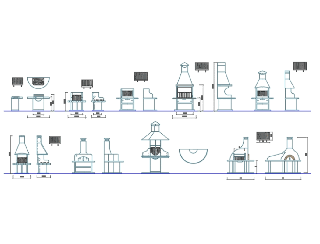 Kitchen Cad Blocks