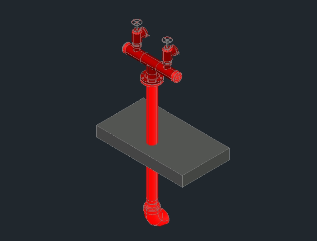 3D-Feuerhydrant