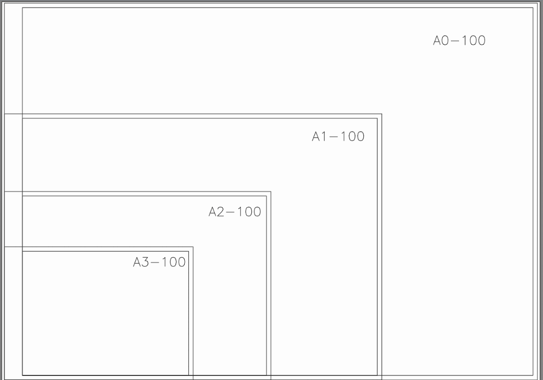 halfrond sokken Wrijven Prints a0; a1; a2; a3 esc.1 100 in AutoCAD | CAD (5.05 KB) | Bibliocad