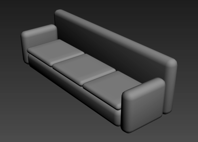 Sofa 3d Modell