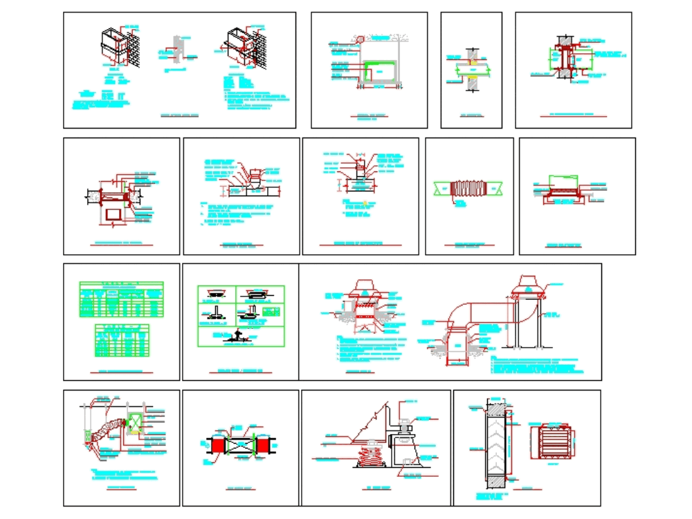 Hvac duct in AutoCAD | CAD download (2.15 MB) | Bibliocad electrical plan blueprint 